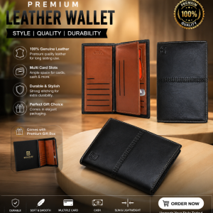 Premium Men's Long Wallet