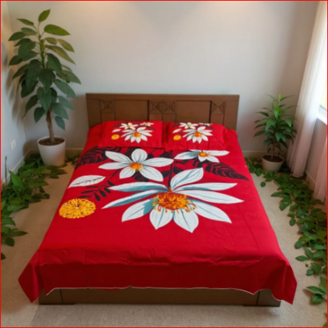 Cotton Panel Bedsheet CPB103